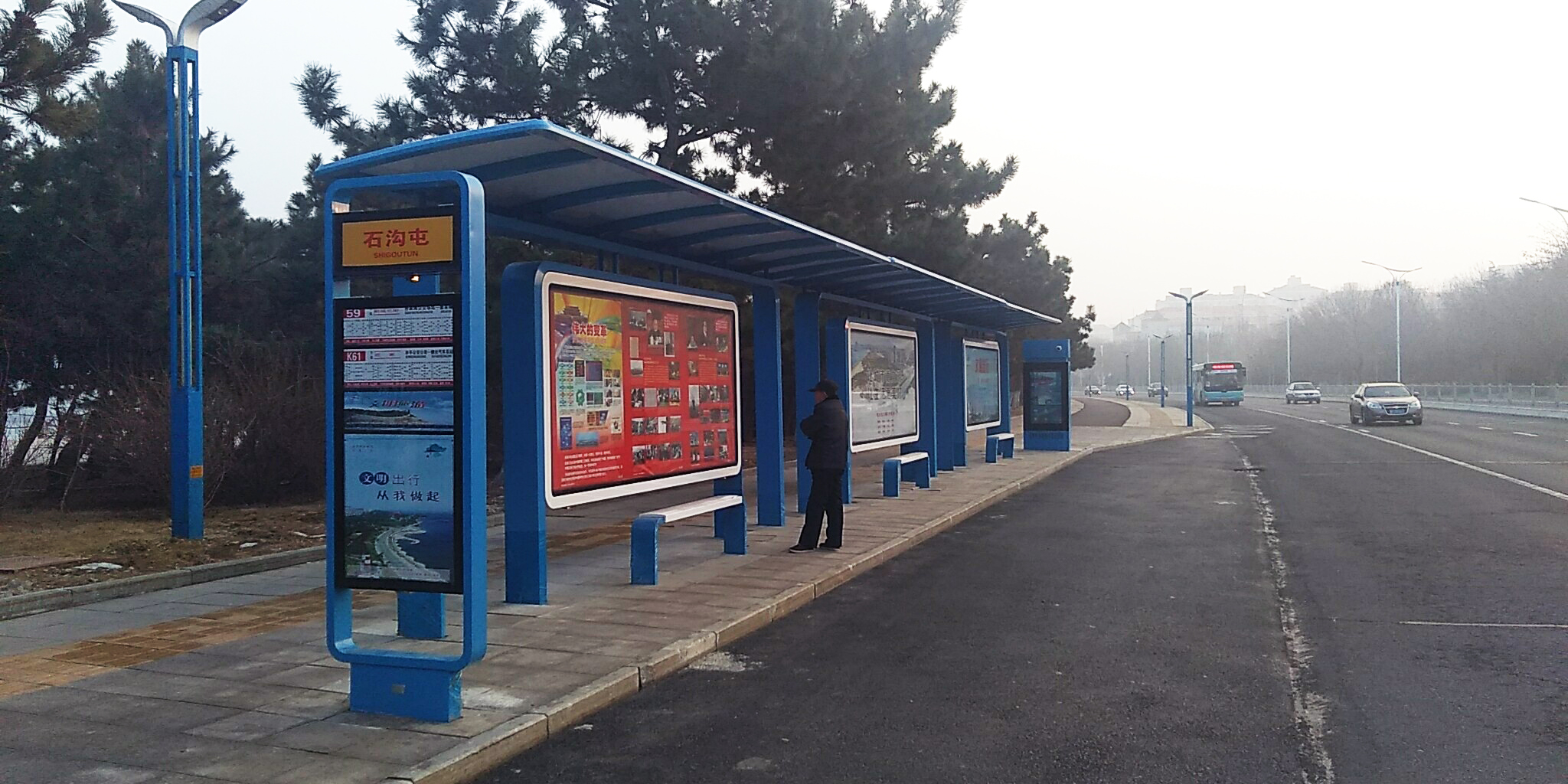 福建智能公交站台
